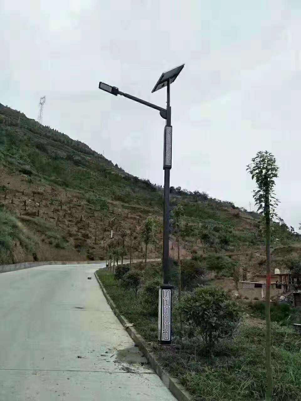 应县仿古太阳能路灯